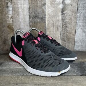 Womens Nike Flax Experience RN 5 Gray Athletic Running Sneakers Shoes Size 7.5 M